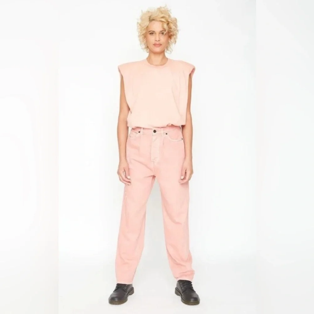 Sandrine Rose (Free People) Blush Pink pants size 27 - Picture 2 of 10